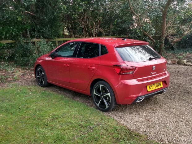 Harwich and Manningtree Standard: The bright read paintwork of the SEAT Ibiza really catches the eye in these images 