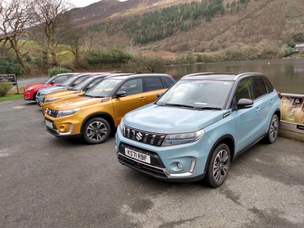 Harwich and Manningtree Standard: The full hybrid Suzuki Vitara on test in Cheshire and Wales during the launch event 
