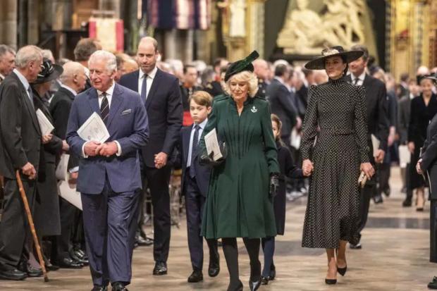 Harwich and Manningtree Standard: Harry and Meghan did not attend the Duke of Edinburgh's memorial service in London last month (PA)