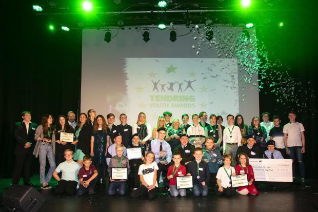 Last year - Tendring Youth Awards finalists in 2021. Picture: Steve Brading