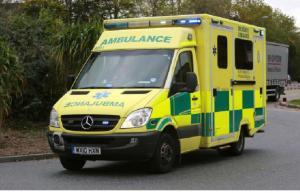 Harwich and Manningtree Standard: Waiting times - an ambulance