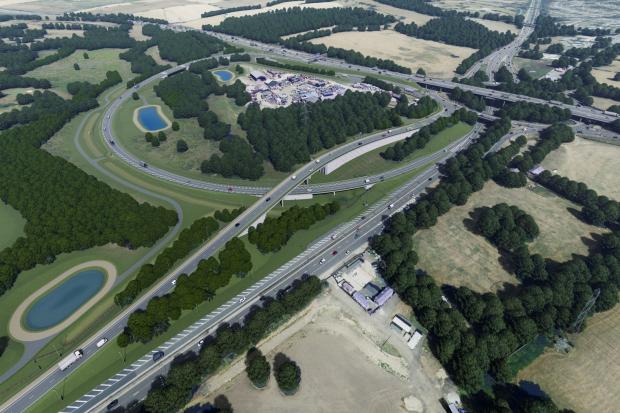 Major changes announced for M25 junction in Essex after Government go-ahead