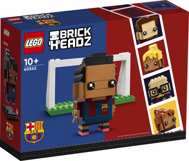 Harwich and Manningtree Standard: LEGO® BrickHeadz™ FC Barcelona Go Brick Me. Credit: LEGO