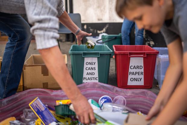 Harwich and Manningtree Standard: Competition - Residents take part in the recycling game