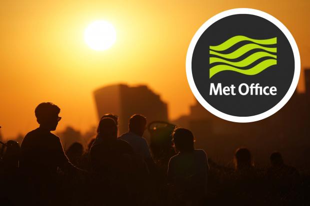 See Watford's weather for the weekend as Met Office extreme heat warning continues (PA/Met Office)