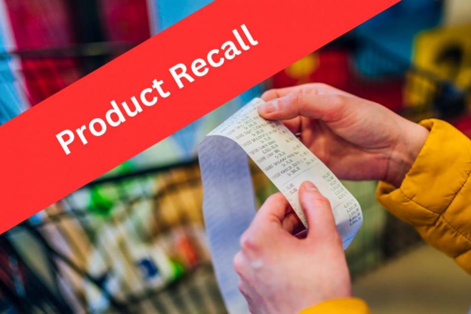 Products sold at Sainsbury’s Tesco, Asda, Aldi and more recalled