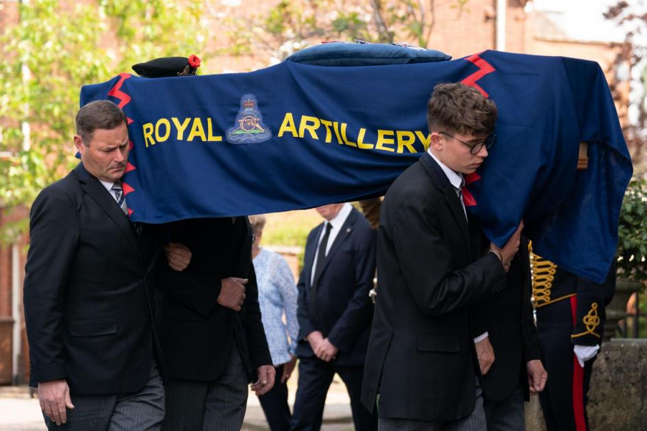 Tributes to ‘charmer’ Joe Cattini as funeral held for D-Day veteran