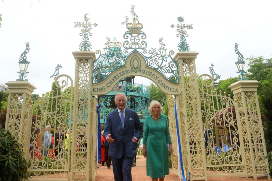King and Queen delighted by ‘whimsical’ coronation garden in Co Antrim
