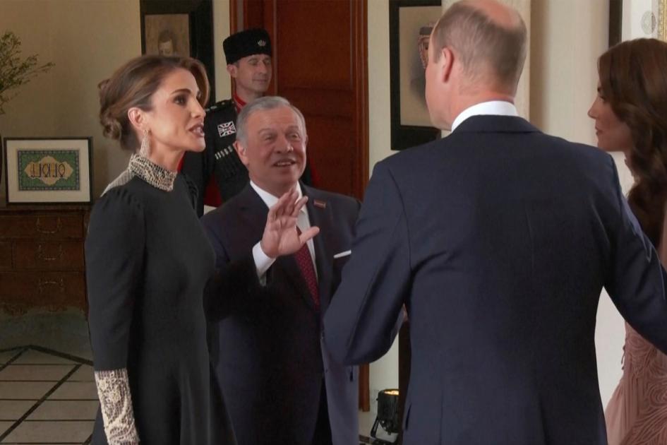 William and Kate make surprise trip to Jordan for Crown Prince’s wedding