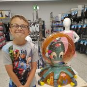 Grinning from ear to ear - this picture was sent in by Rachel Calver and shows Ethan Kidd, eight, in Clacton’s Asda