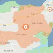Power cut - the affected areas Picture: UK Power Networks