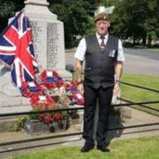 Jamie Robinson, from the North Essex Veterans' Support Group