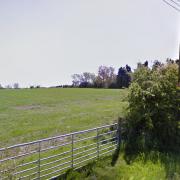 Site - the field off Halstead Road, Kirby Cross