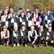 Team effort: Harwich Runners were out in force in latest cross country race.