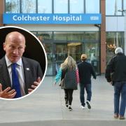 Restrictions - open visiting is still not allowed at Colchester Hospital, Nick Hulme says