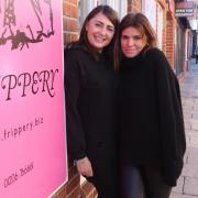 Owners - Clare Oakey and Kim Wade at their shop Frippery in Colchester