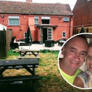 New landlords - Robert Ranson, 52, and his wife Teresa Ranson,51, are the new owners of the Ye Olde Cherry Tree