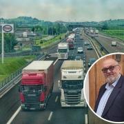 Training - Essex County councillor Tony Ball is pleased that the logistics sector is growing.