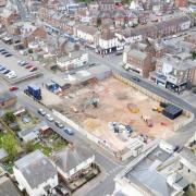 Regeneration scheme: Excavation work started in May on a £1million regeneration scheme in Dovercourt