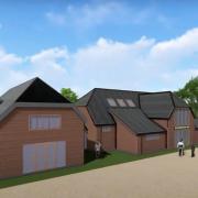 Visitor centre: The planned Wilko Johnson Visitor Centre at Oakfield Wood, Wrabness