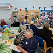 Occasion - The Memory Café based at Harwich Library celebrated its first birthday on Tuesday