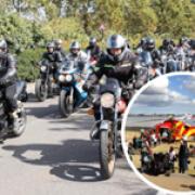 Zoom - Hundreds of bikers join in the annual Motorcycle Run for Essex & Herts Air Ambulance 's 25th anniversary