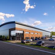 Business park - an artists impression of a unit at Horsley Cross