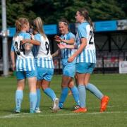 Team - Lawford Ladies FC are celebrating after making it through to the third qualifying round of the Women's FA Cup