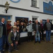 History - Tendring CAMRA outside The Trafalgar in Dovercourt