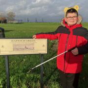 Fundraiser - Oliver Howe, 11, from Harwich is supporting the charity Children in Need for the third time by picking litter in Harwich