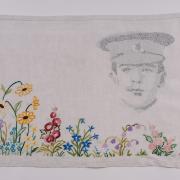 Artwork - Embroidery of Albert Stopher by Juliet Lockhart