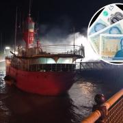 Donate - LV18's charity owner The Pharos Trust is appealing for donations following damage from an arson attack to the LV18 vessel