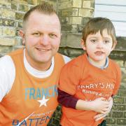 Five-year-old Harry inspires marathon bid