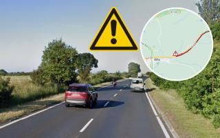 Delays: traffic is slow on the A120
