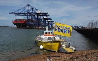 Milestone- The Harwich Harbour Foot Ferry returns this summer as its current manager celebrate their 10th anniversary