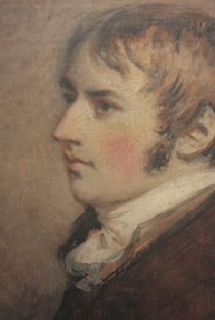 A portrait of John Constable completed in 1796.